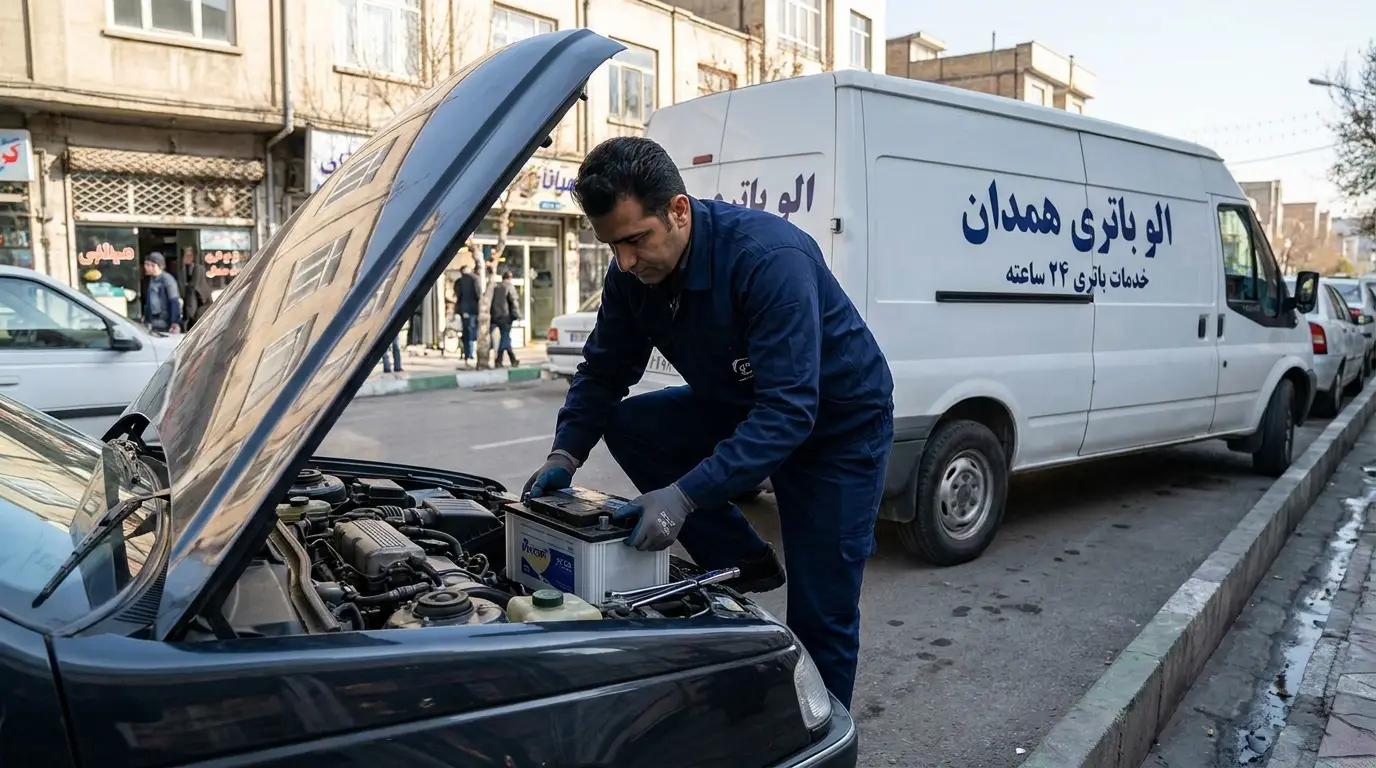 باتری فروشی همدان با انواع باتری ماشین