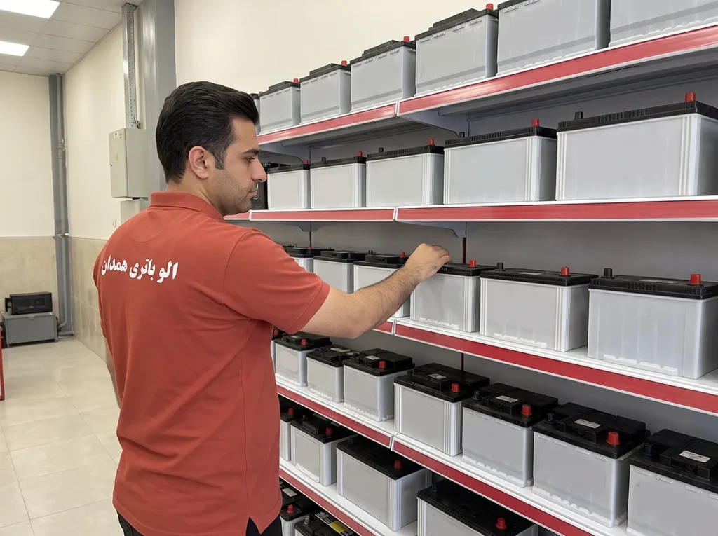انواع باتری ماشین در همدان